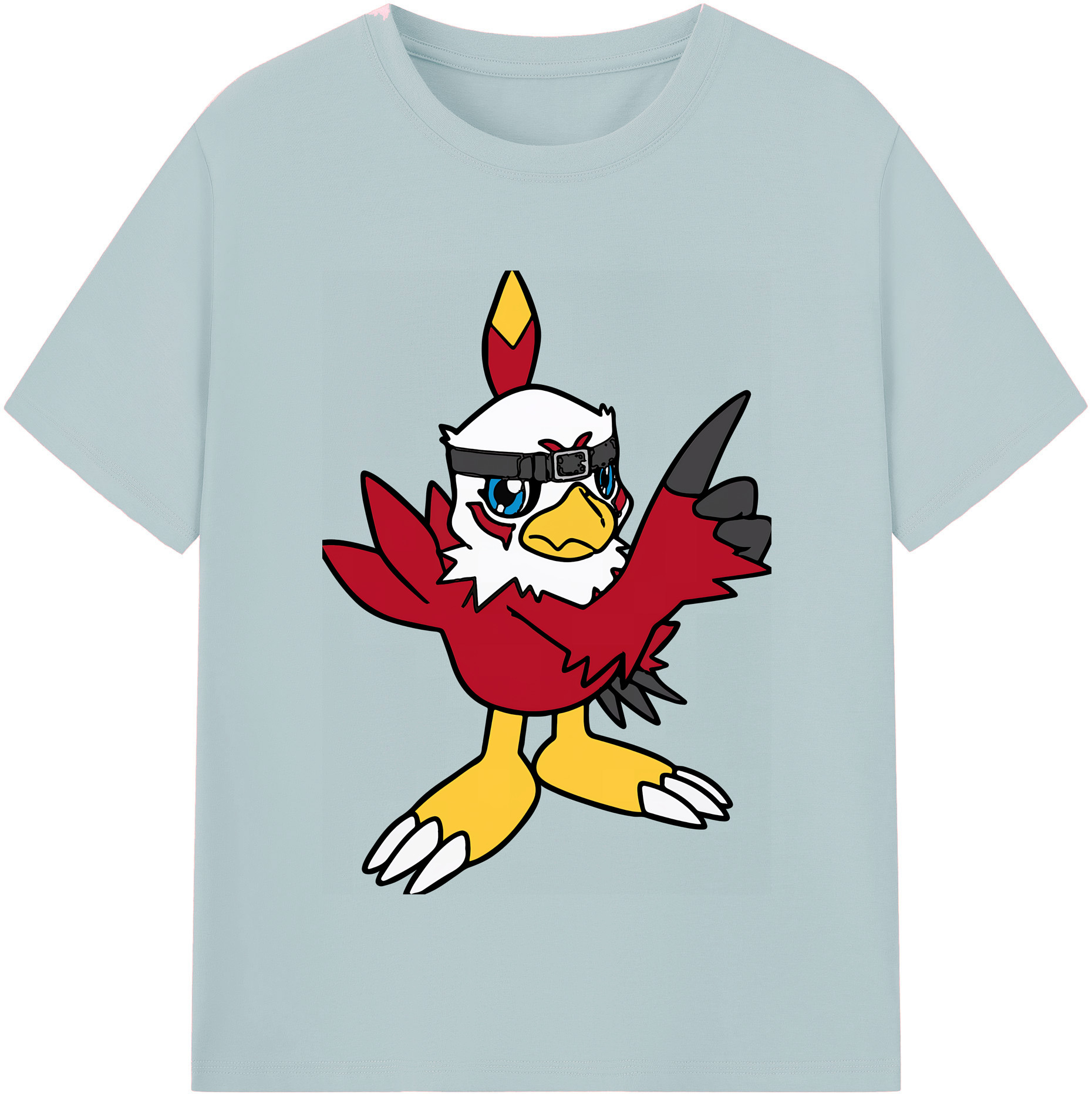 （画像用） Digimon デジタルモンスター/デジモン 綿100％半袖Tシャツ（フロントプリント）